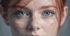 Por que cabelos ruivos e olhos azuis são tão raros?