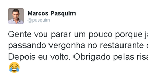 Marcos Pasquim faz conta no twitter e ganha “Marcos Pasquim Day”