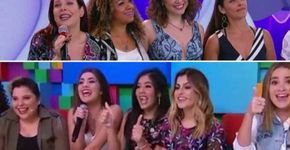 Encontro das duas gerações das Chiquititas encanta internautas