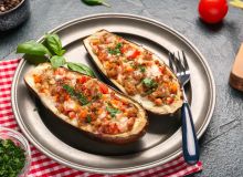 Featured side: Berinjela recheada: aprenda a fazer essa receita que vai facilitar o seu jantar