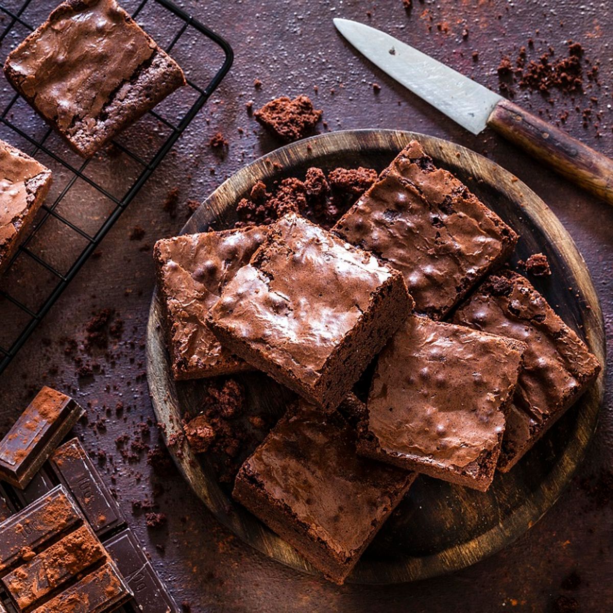Brownie de chocolate com nozes: simplesmente irresistível
