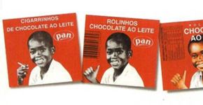 Menino de foto de cigarrinhos de chocolate diz que nunca fumou