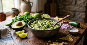 Os mexicanos concordam: “Para deixar o guacamole mais fresco e saboroso, o segredo é adicionar cebola roxa durante o preparo.”