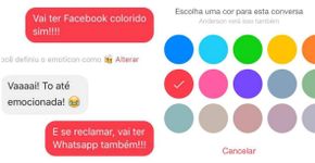 Sim, é real! Você pode mudar a cor do seu Facebook Messenger