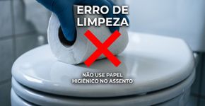 Muitos brasileiros ainda não sabem por que evitar limpar o assento do vaso sanitário usando papel higiênico