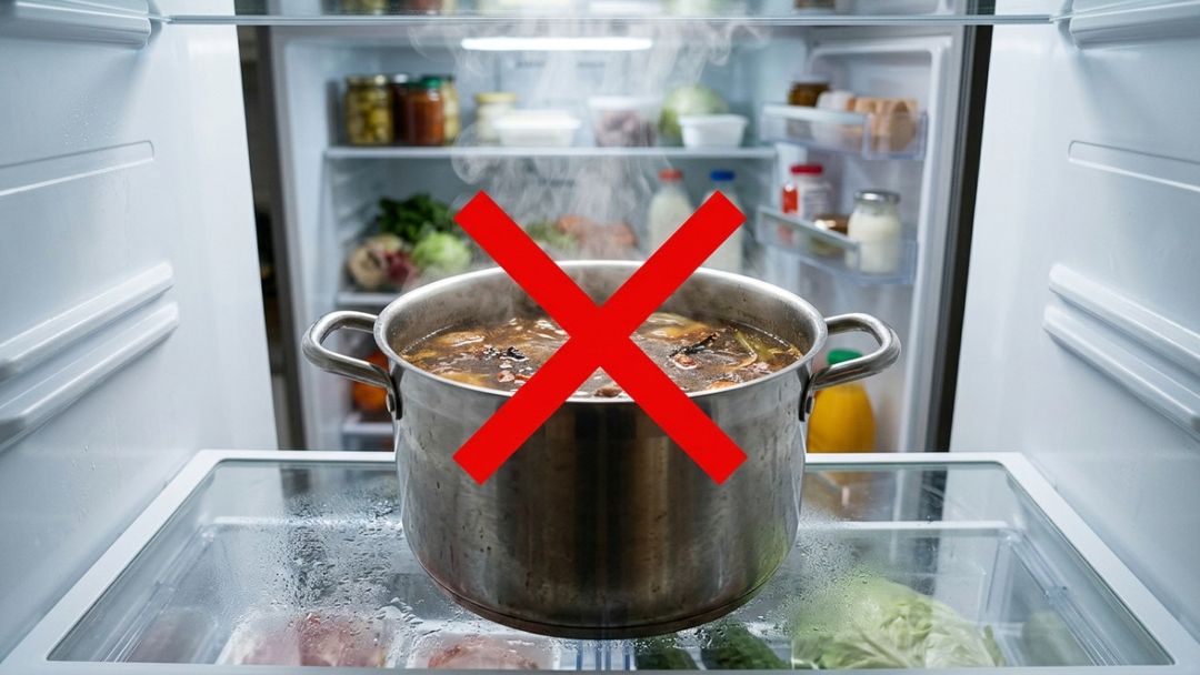 O consumo seguro das sobras exige armazenamento adequado e reaquecimento em alta temperatura.