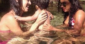 Mulher trans realiza sonho de ser mãe ao lado da melhor amiga