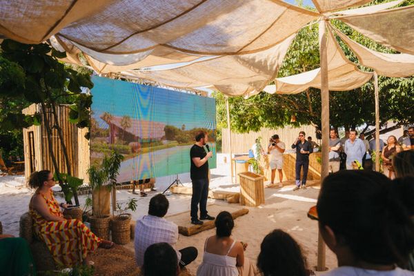 Cerimônia de lançamento do Anantara Preá Ceará Resort