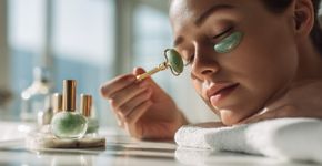 5 benefícios do rolo de jade para olheiras e inchaços