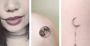 25 tatuagens para quem tem fascinação pela lua