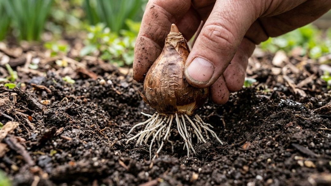 O enraizamento precoce no outono assegura reservas de água e nutrientes para as plantas resistirem ao frio.