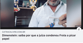 Dimenstein:  Alexandre Frota, coloque-se no seu lugar