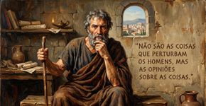 Epicteto, filósofo grego: “Não são as coisas que perturbam os homens, mas as opiniões sobre as coisas”, a reflexão sobre por que mudar a interpretação pode mudar também a maneira de enfrentar um problema