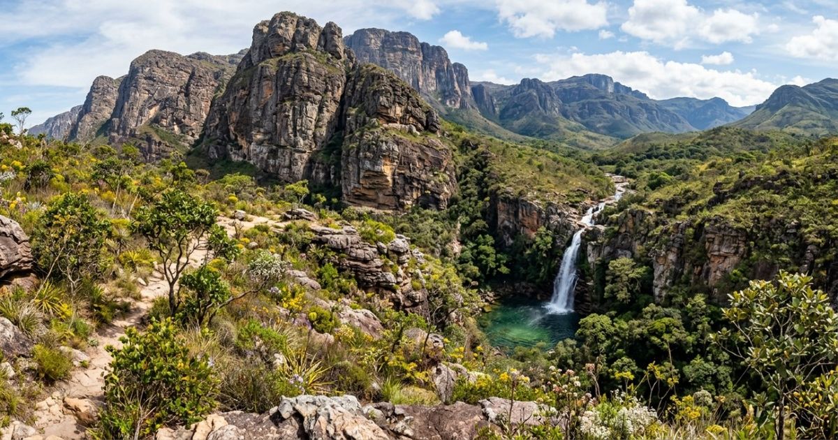 Cachoeiras, cânions, cavernas e campos rupestres em mais de 31 mil hectares: o parque mineiro que se estende por quatro municípios na Serra do Espinhaço