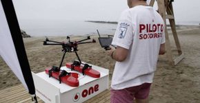Empresa  espalha ‘drones salva vidas’ nas praias de Málaga