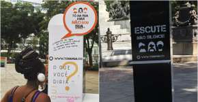 Projeto leva relatos de mulheres assediadas às ruas de Salvador