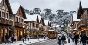 A cidade brasileira que parece ter vindo da Europa: Nela a neve chega quase todo ano