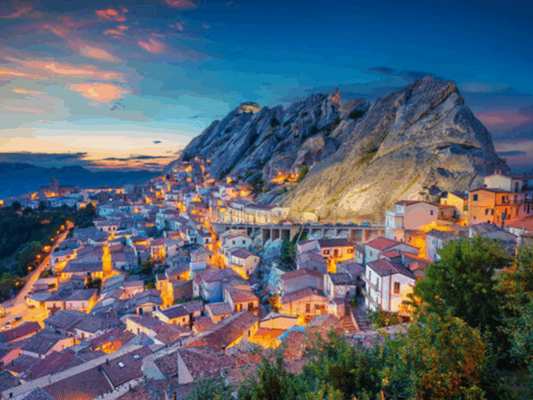 Pietrapertosa, região da Basilicata, Itália