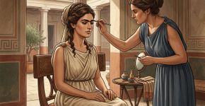 Na Grécia Antiga, mulheres usavam pelos de boi nas sobrancelhas para criar o visual que era símbolo de beleza