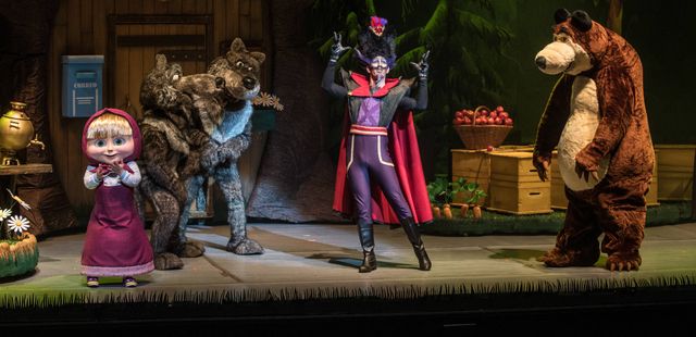 Espetáculo ‘Masha e o Urso: Missão no Circo’