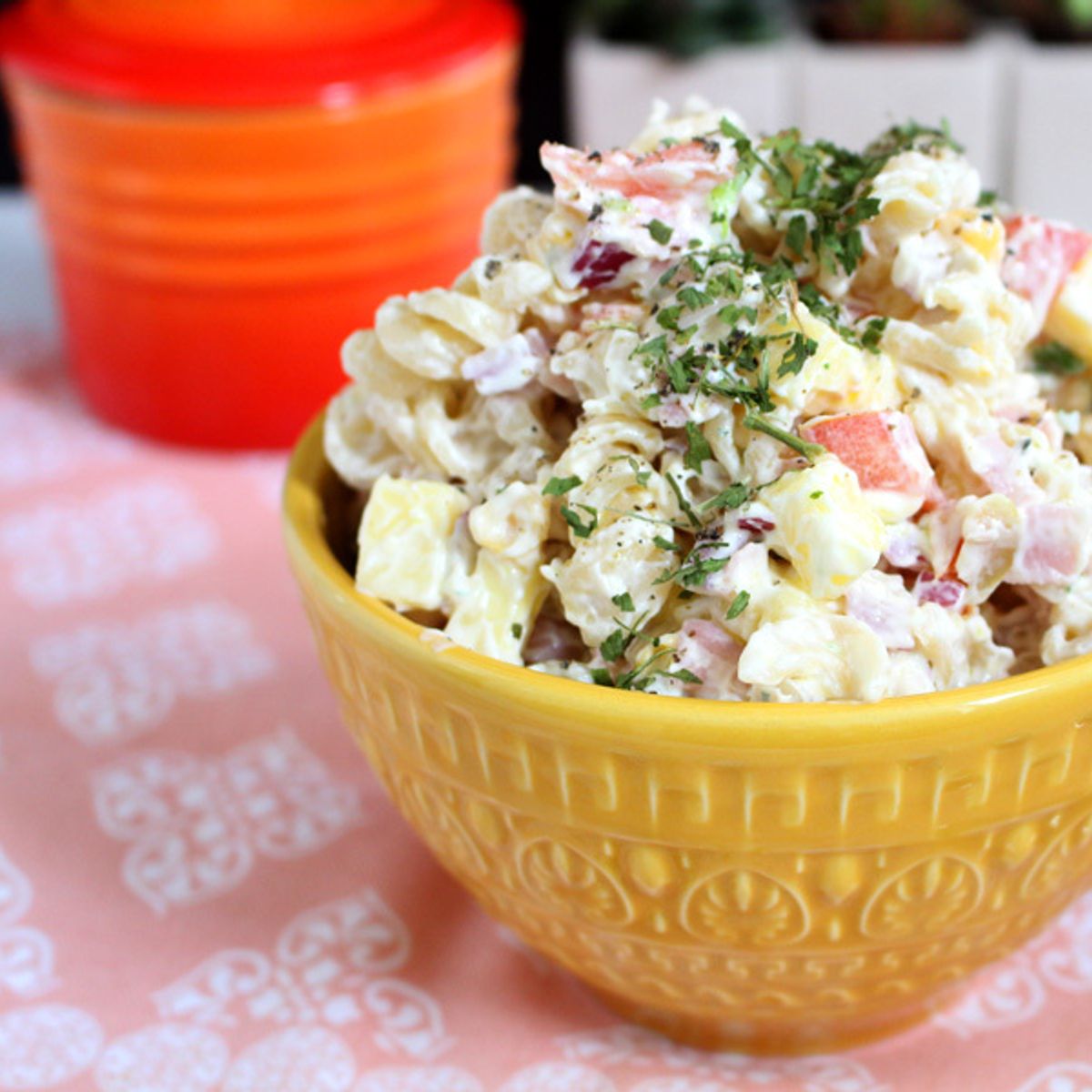 Salada de macarrão fácil e prática
