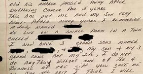 Homem doa rim a um estranho e recebe carta de agradecimento