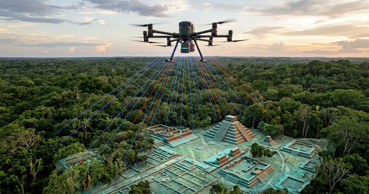 Tecnologia com lasers disparados de aviões revela megacidade oculta sob a floresta onde viviam milhões de habitantes