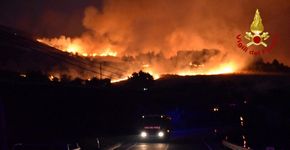 Foto: (Reprodução/Twitter/Vigili del Fuoco)