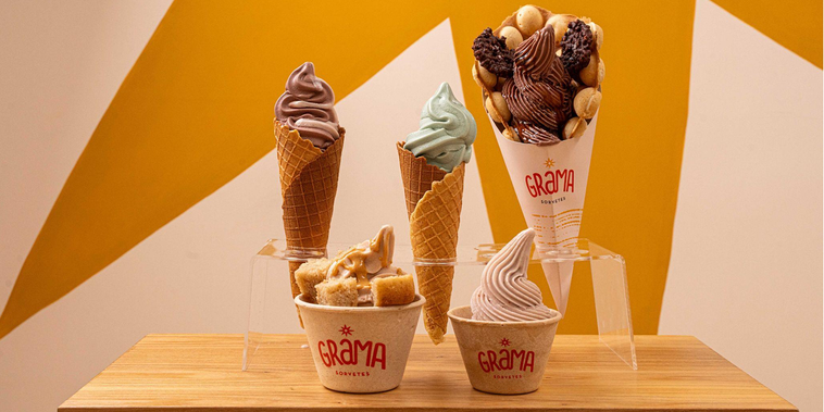 Featured main: Sorveteria na Vila Madalena tem soft artesanal 100% vegetal e sabores brasileiros
