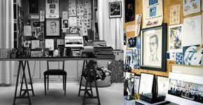 Conheça o local de trabalho de Virgínia Wolf, Miró e Picasso