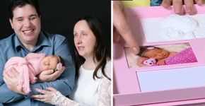 Para pais com deficiência visual, fotógrafa cria álbum sensorial