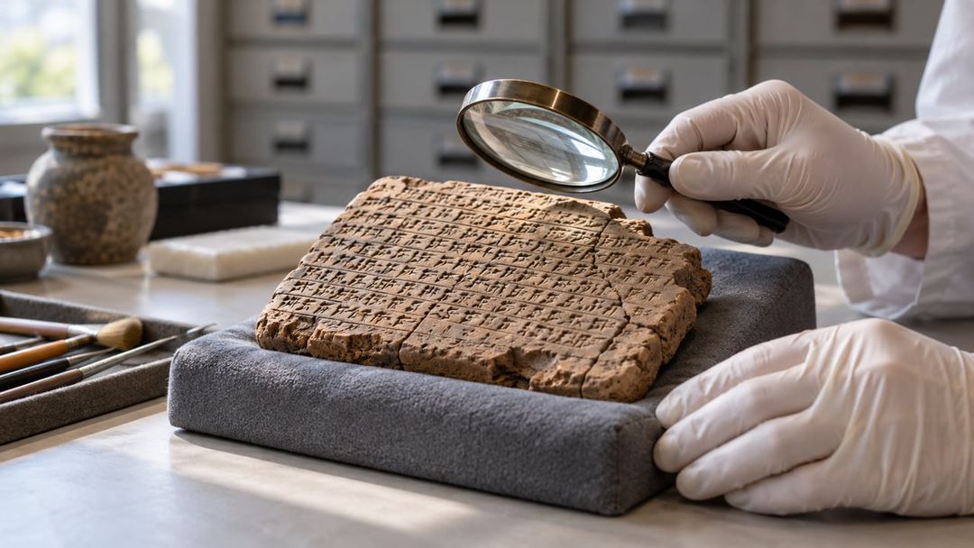 Os documentos preservados em Bagdá registram canais, campos e assentamentos ainda difíceis de localizar – Imagem ilustrativa criada por inteligência artificial