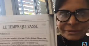 Aos 57, Gretchen é aluna de francês e quer estudar jornalismo