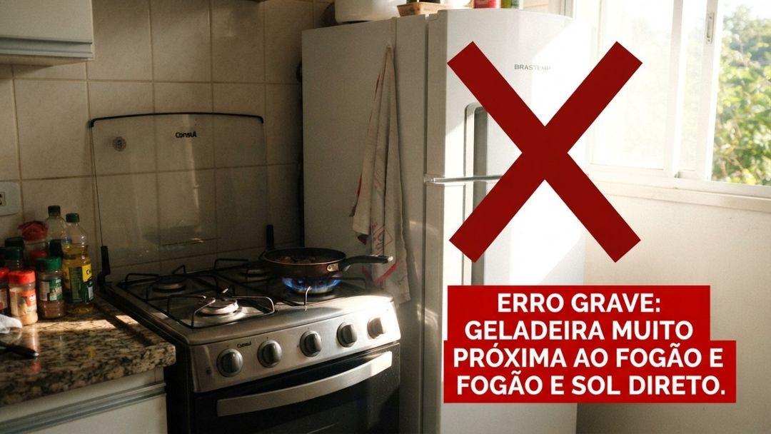 Organizar os mantimentos sem obstruir as saídas de ventilação evita a sobrecarga do compressor e gera economia de energia.