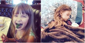 Tia faz tributo emocionante à sobrinha que morreu de câncer aos 7