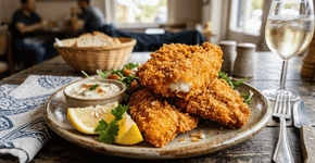 Miguel, chef andaluz: “O peixe frito não é empanado com farinha de trigo; ele fica crocante graças à farinha de grão-de-bico.”
