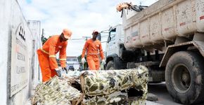 ‘Operação Cata-Tralha’ recolhe materiais em desuso na capital