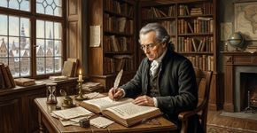 Frase do dia em Filosofia: “Duas coisas enchem o ânimo de admiração: o céu estrelado sobre mim e a lei moral dentro de mim” — uma reflexão inspirada em Immanuel Kant sobre consciência