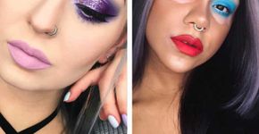 Como fazer funcionar um visual com duas sombras diferentes