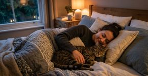 Um gato que só se aconchega com certas pessoas à noite: um veterinário explica os motivos desse comportamento
