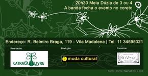 Estação Catraca Livre: domingo, dia 25