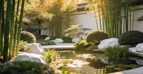 O segredo chinês por trás dos jardins que nunca acumulam sujeira nem folhas secas