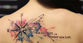 18 tatuagens aquareladas que vão te inspirar a fazer uma