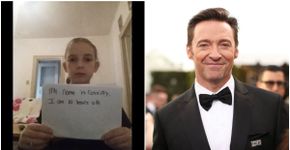 Garota vítima de bullying recebe linda mensagem de Hugh Jackman