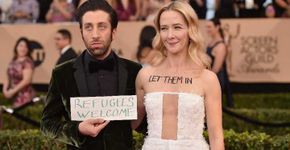 Artistas fazem protesto contra Donald Trump no SAG Awards