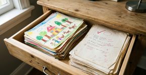 A psicologia explica por que pais que guardam boletins antigos e desenhos dos filhos podem estar preservando parte da própria história, não apenas lembranças