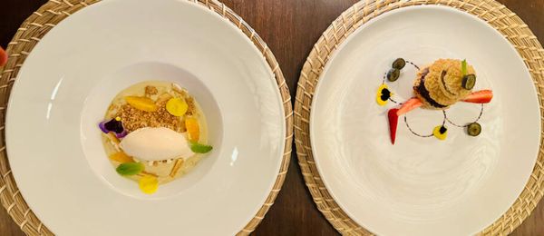 Escolhi o menu plant based do Tierra