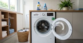 Um detalhe na lavanderia pode reduzir o consumo de energia pela metade