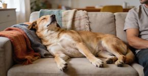 O que significa quando o seu cachorro suspira bem fundo do seu lado