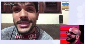 BBB 18: Lucas aparece em entrevista de Mahmoud e fala sobre a ex